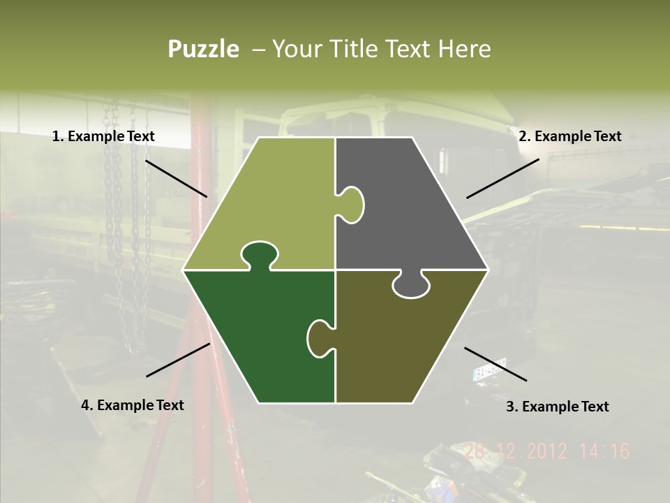 Finger Women Two PowerPoint Template