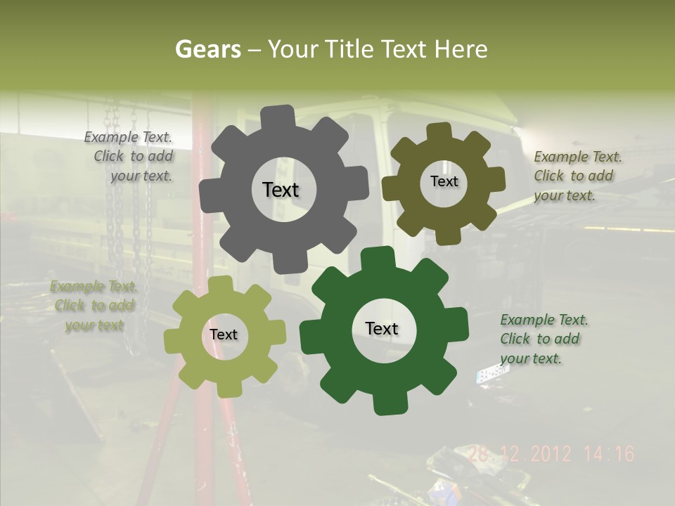 Finger Women Two PowerPoint Template