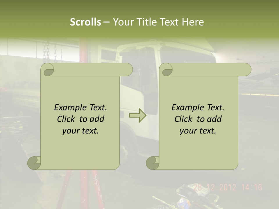 Finger Women Two PowerPoint Template
