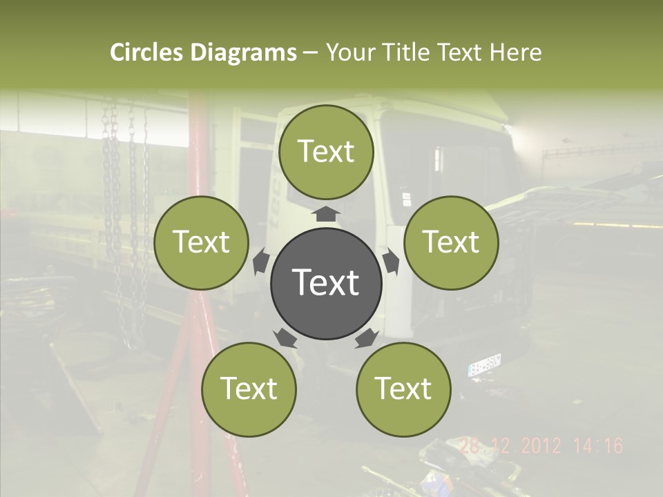 Finger Women Two PowerPoint Template