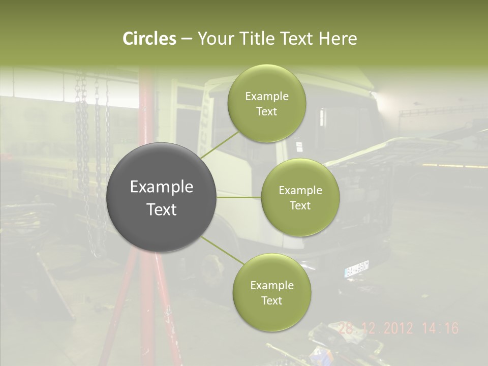 Finger Women Two PowerPoint Template