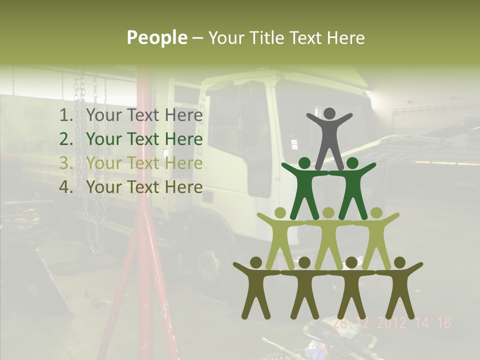 Finger Women Two PowerPoint Template