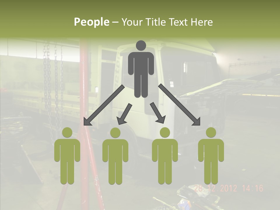 Finger Women Two PowerPoint Template