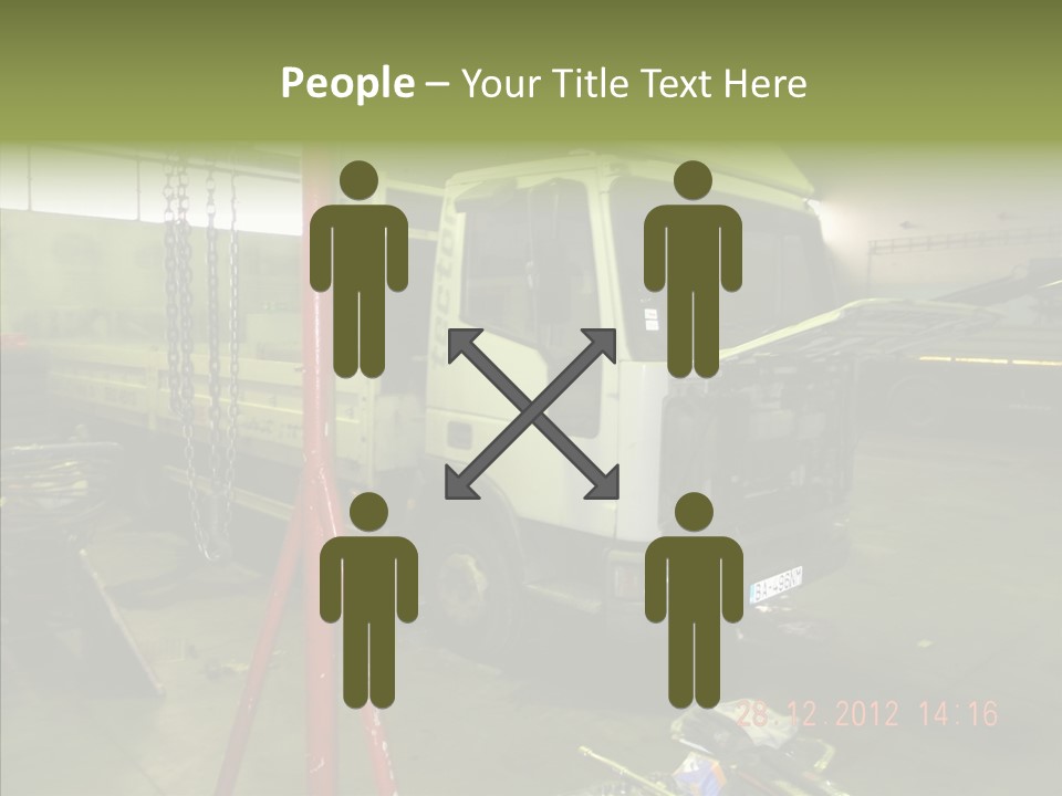 Finger Women Two PowerPoint Template