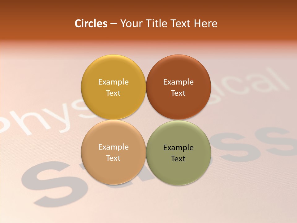 White Background Assist Close Up PowerPoint Template