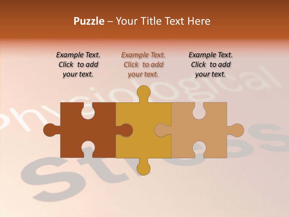 White Background Assist Close Up PowerPoint Template