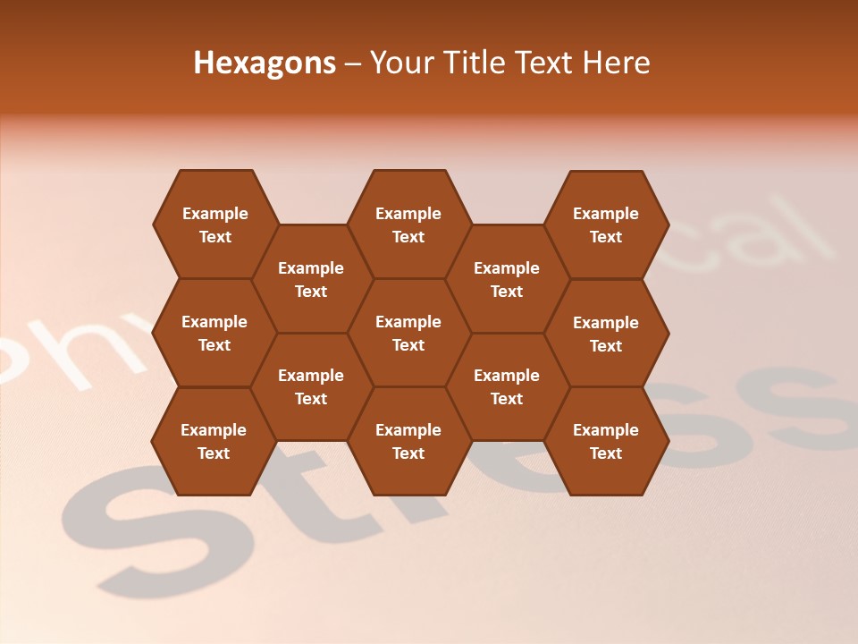 White Background Assist Close Up PowerPoint Template