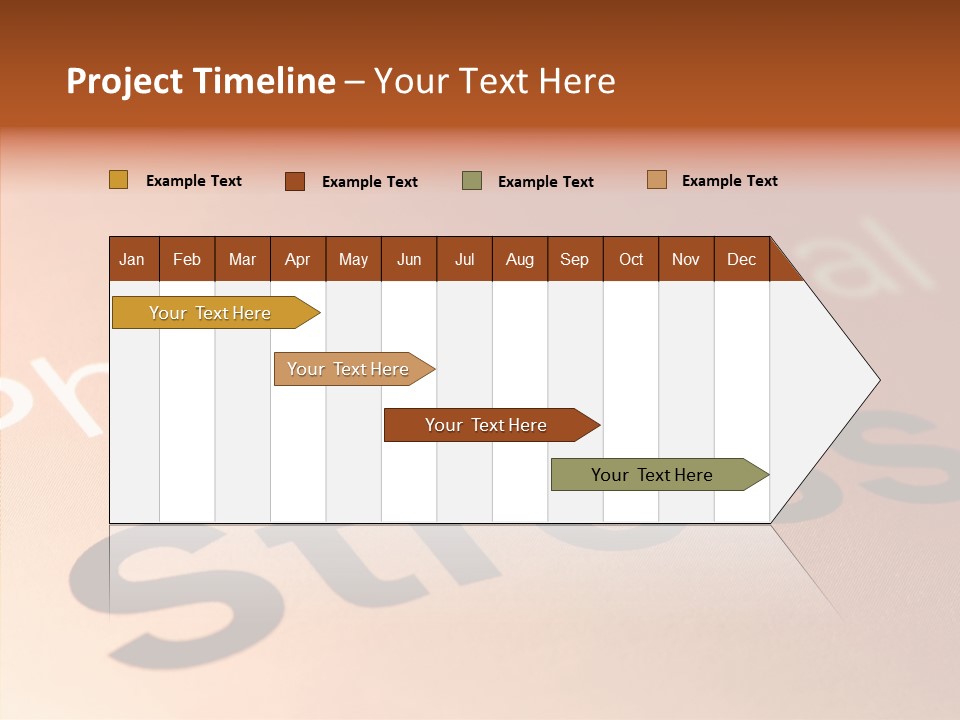 White Background Assist Close Up PowerPoint Template