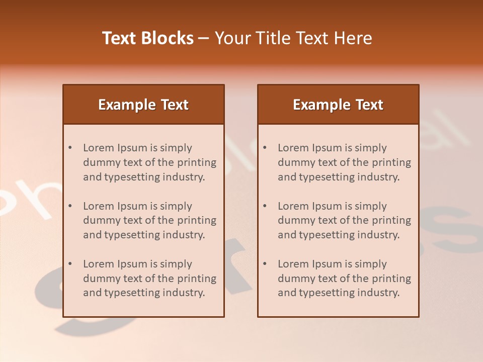 White Background Assist Close Up PowerPoint Template