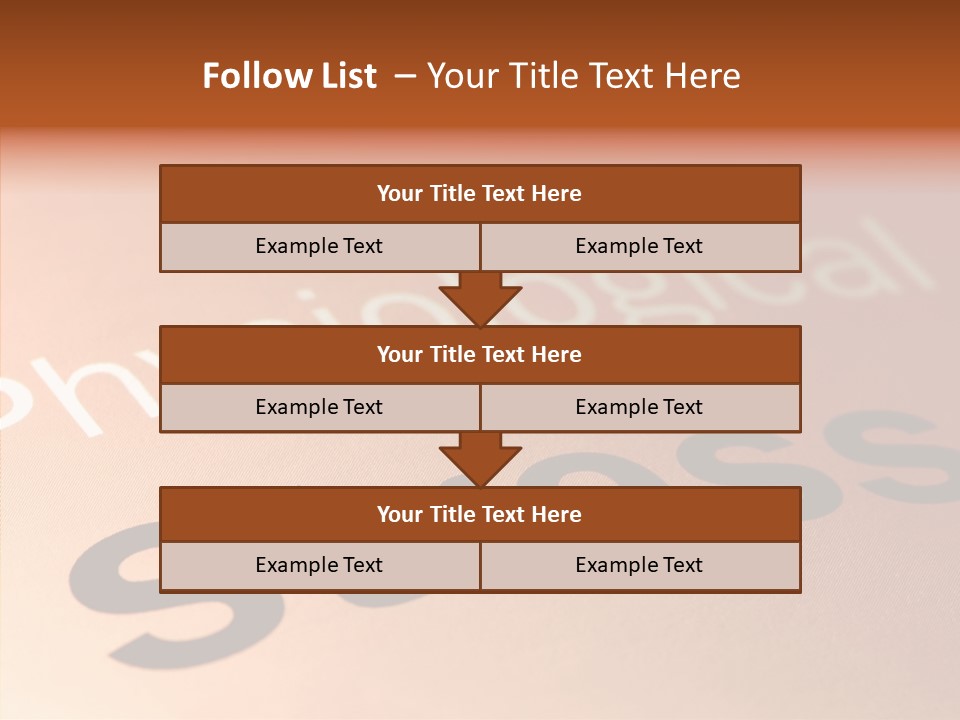 White Background Assist Close Up PowerPoint Template