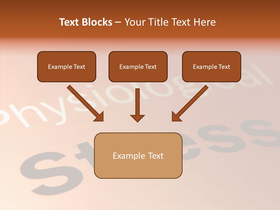 White Background Assist Close Up PowerPoint Template