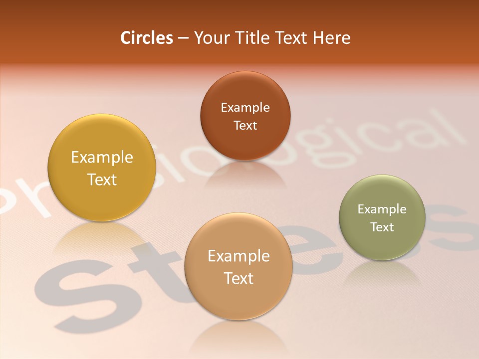 White Background Assist Close Up PowerPoint Template