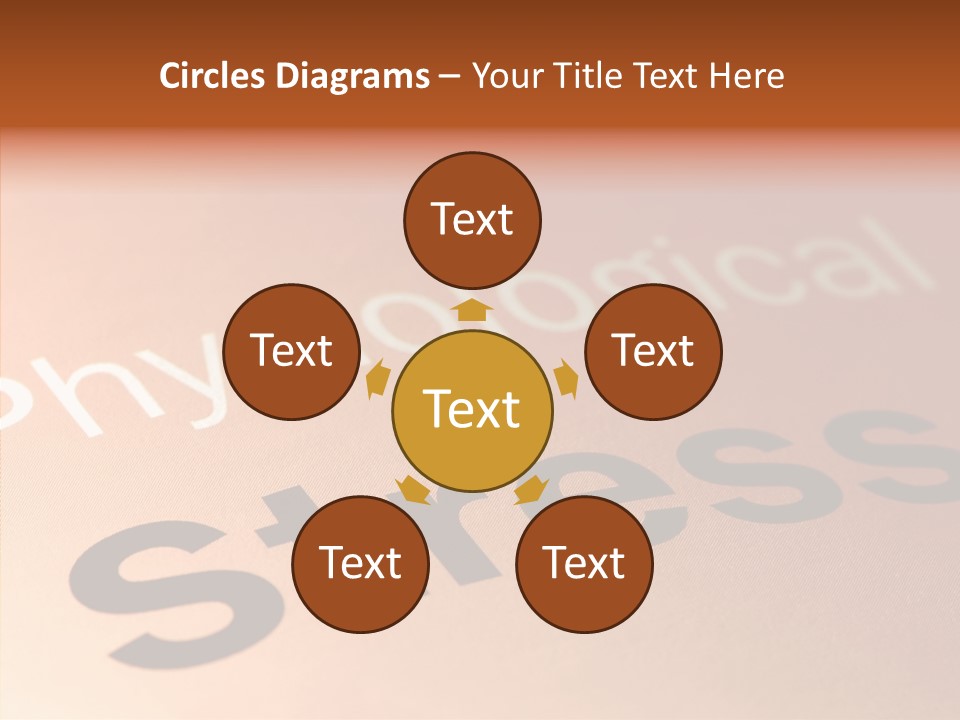 White Background Assist Close Up PowerPoint Template