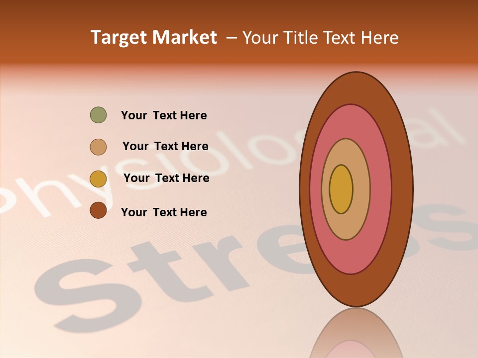 White Background Assist Close Up PowerPoint Template