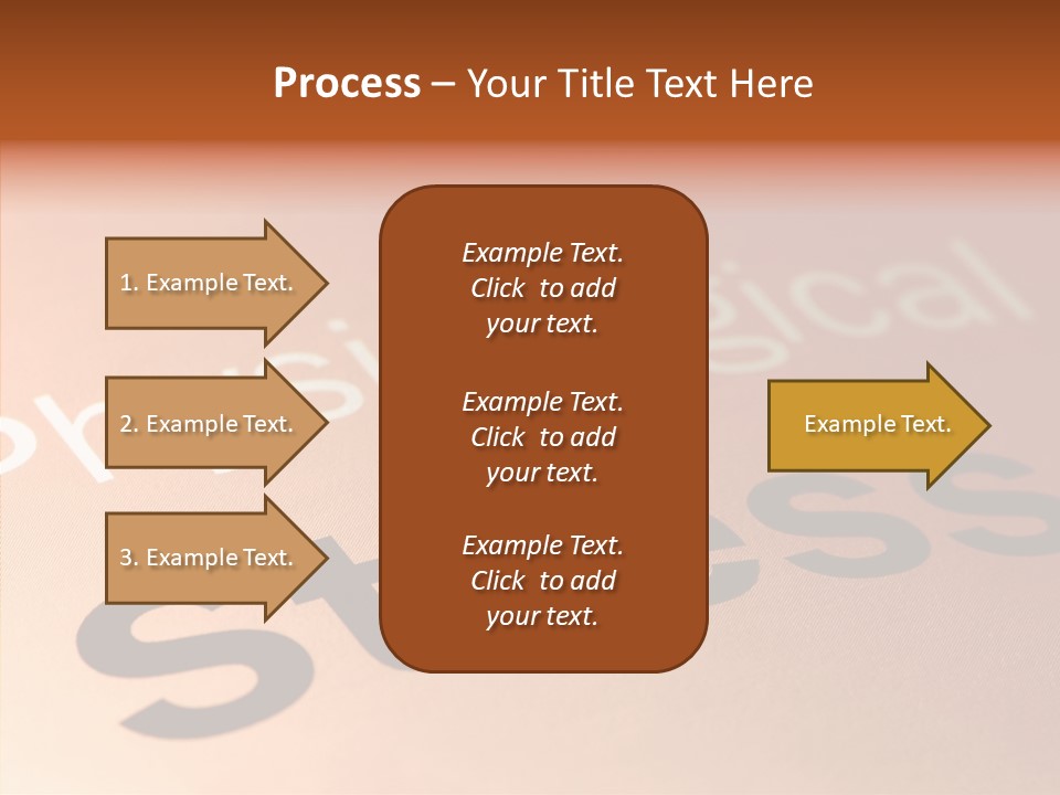 White Background Assist Close Up PowerPoint Template