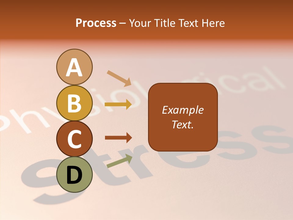White Background Assist Close Up PowerPoint Template