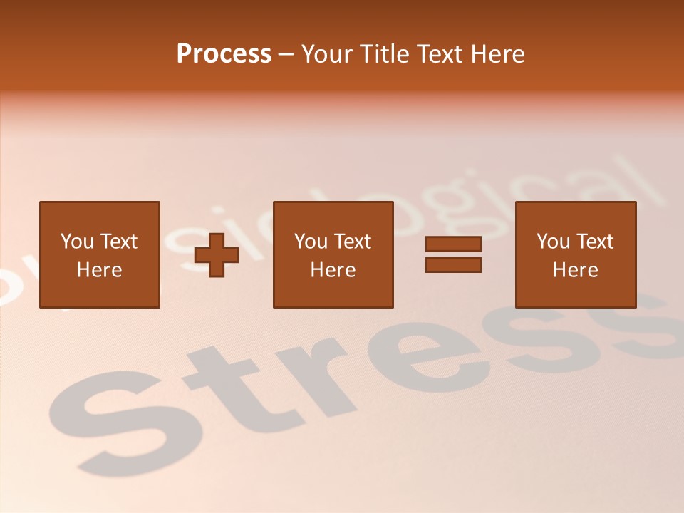 White Background Assist Close Up PowerPoint Template