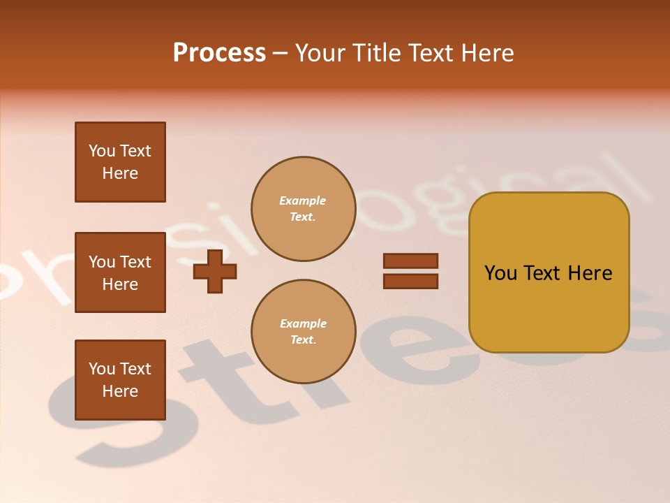 White Background Assist Close Up PowerPoint Template