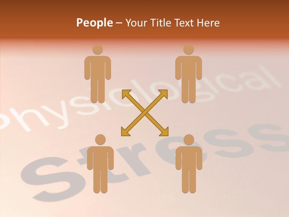 White Background Assist Close Up PowerPoint Template