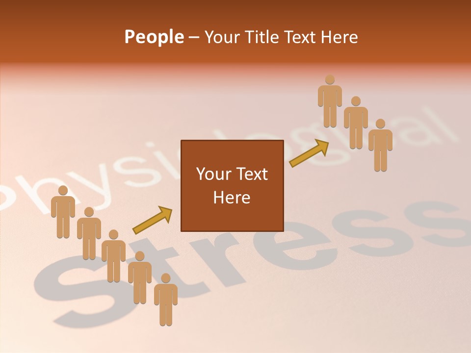 White Background Assist Close Up PowerPoint Template