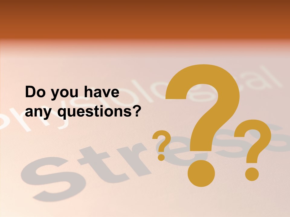 White Background Assist Close Up PowerPoint Template