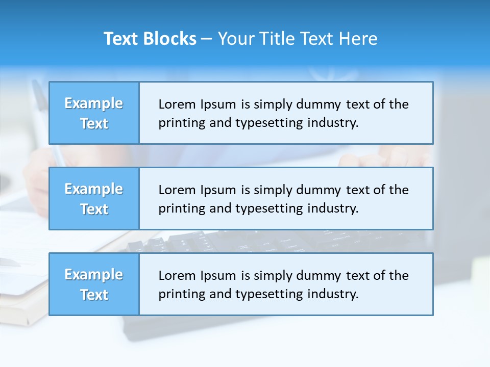 White Women Close Up PowerPoint Template