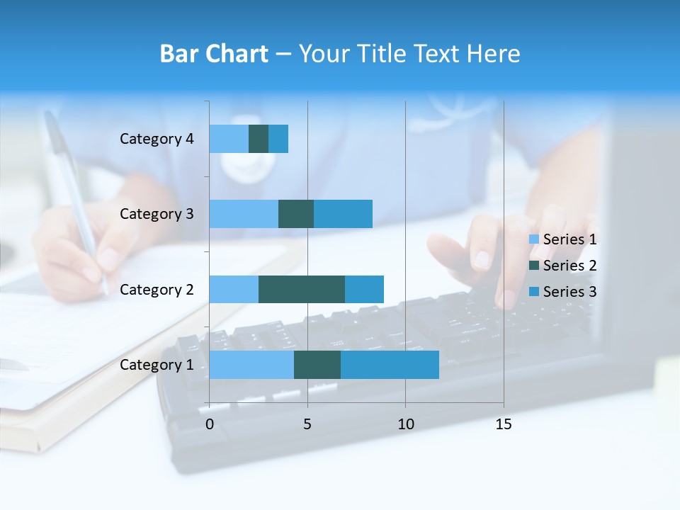 White Women Close Up PowerPoint Template