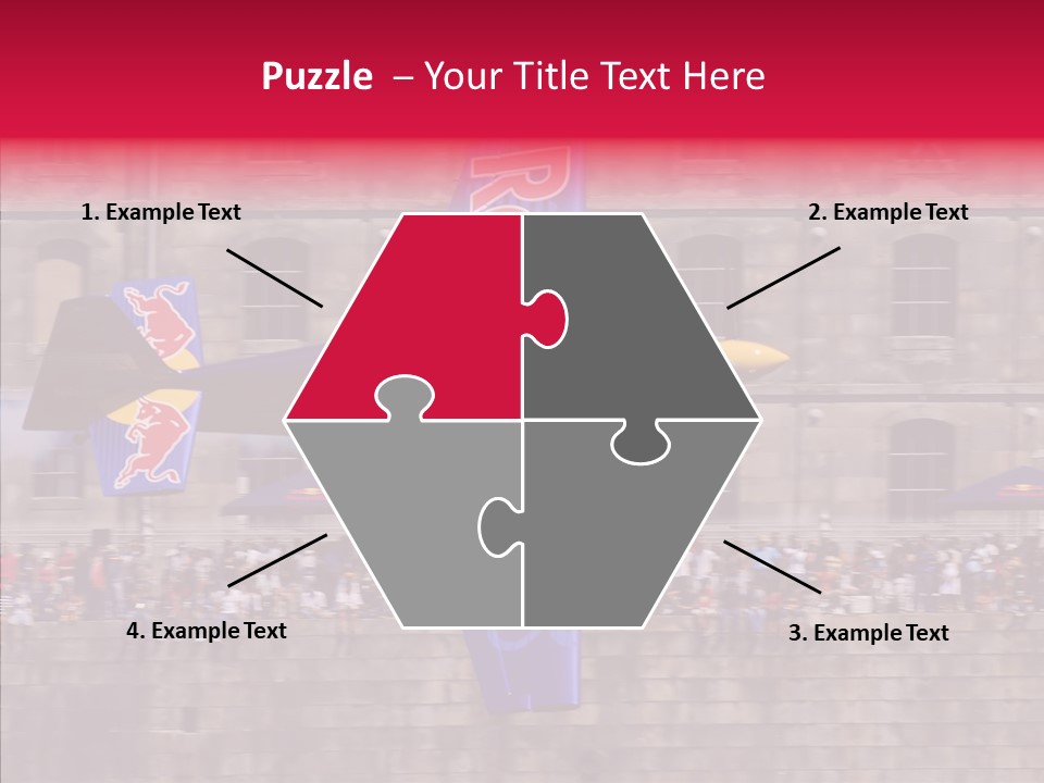 Touching Young White Background PowerPoint Template