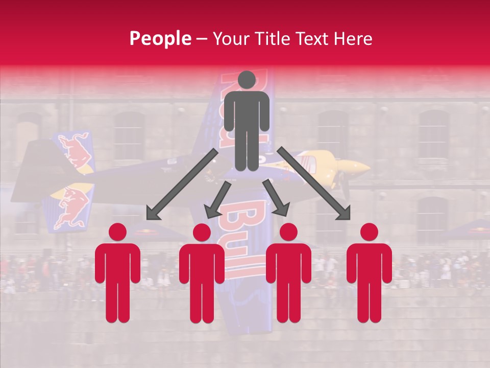 Touching Young White Background PowerPoint Template