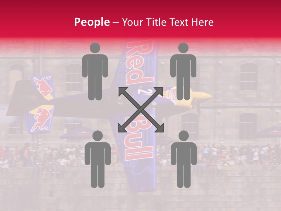 Touching Young White Background PowerPoint Template