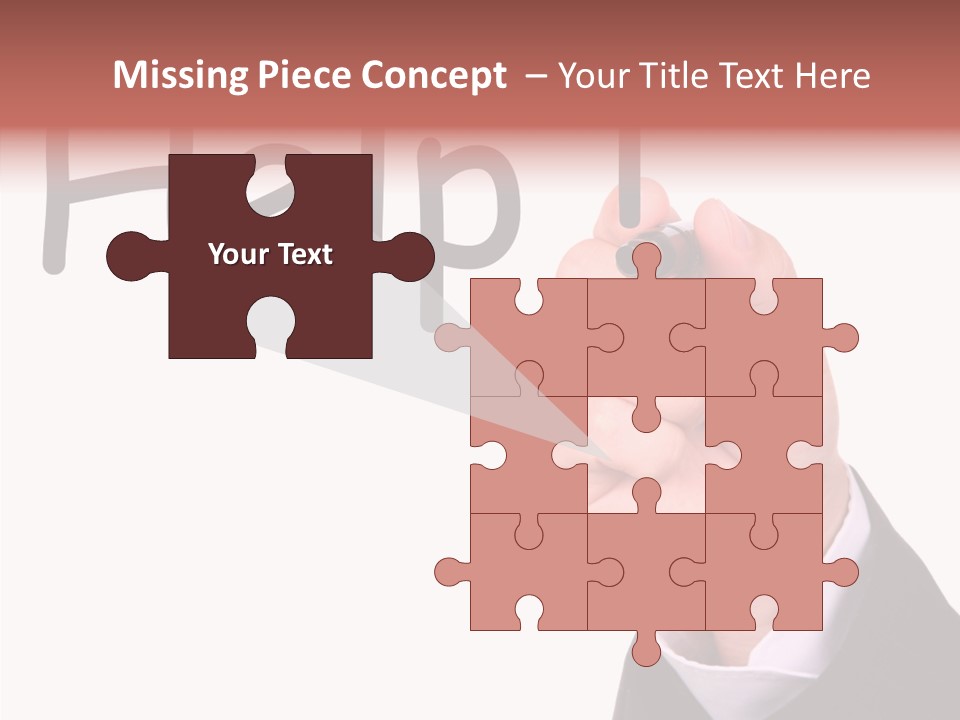 Senior  Assistance Holding Hands PowerPoint Template