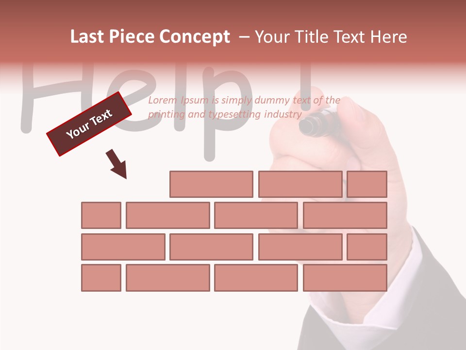 Senior  Assistance Holding Hands PowerPoint Template