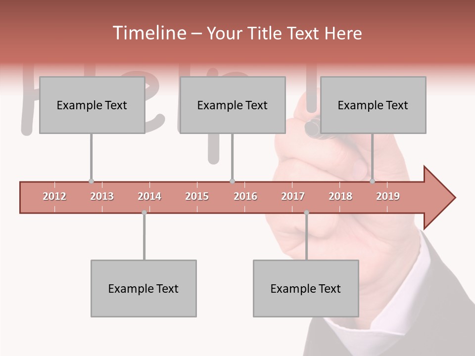 Senior  Assistance Holding Hands PowerPoint Template