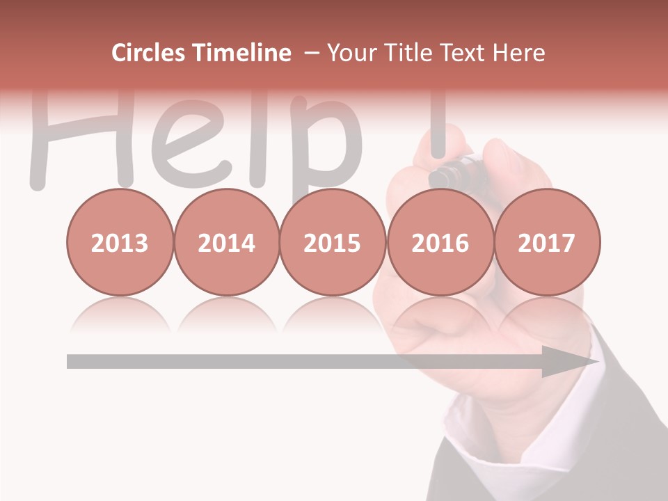 Senior  Assistance Holding Hands PowerPoint Template