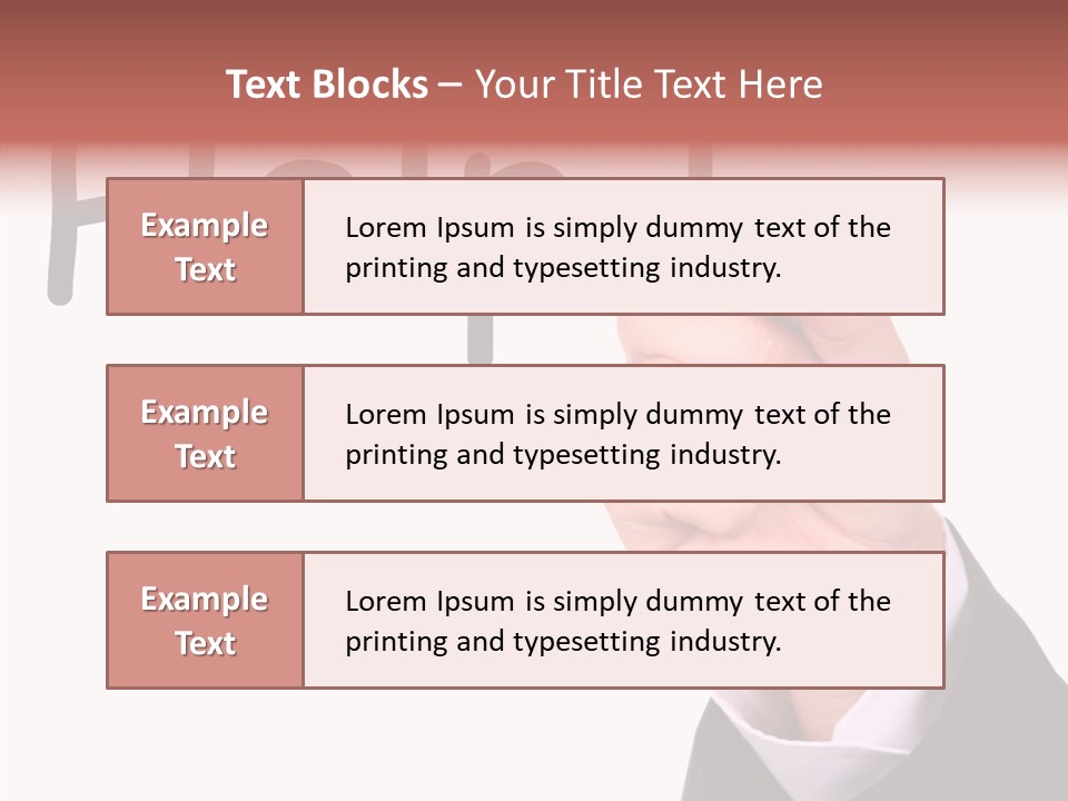 Senior  Assistance Holding Hands PowerPoint Template