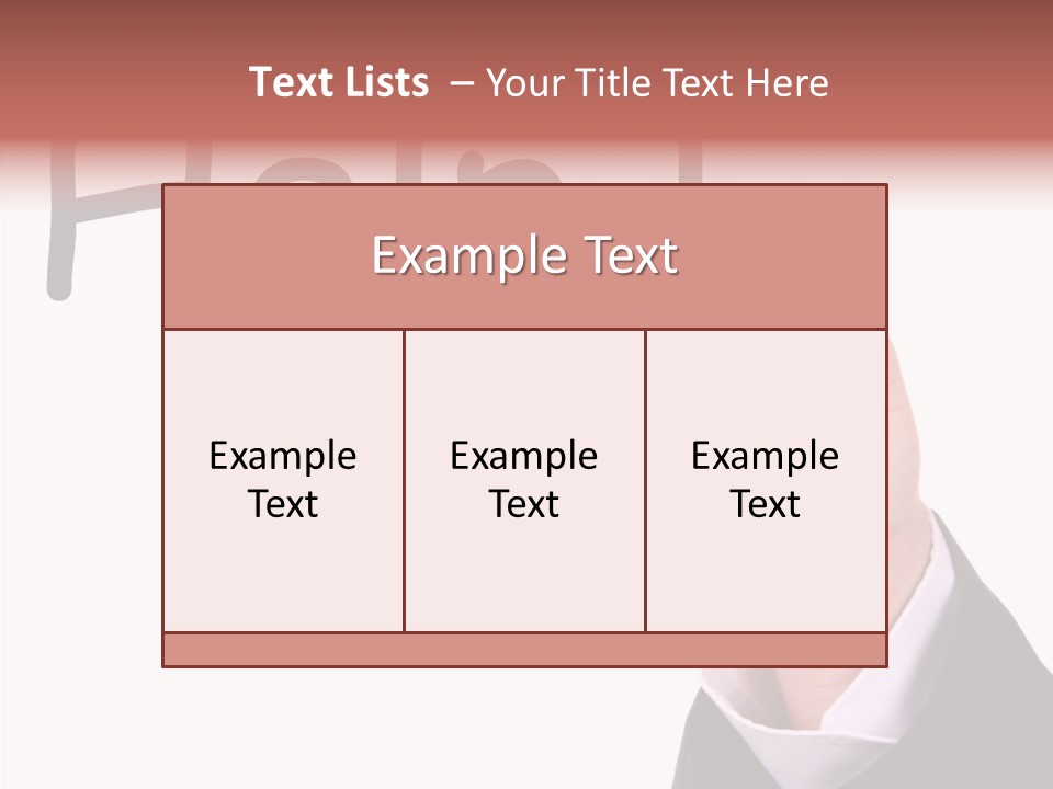 Senior  Assistance Holding Hands PowerPoint Template
