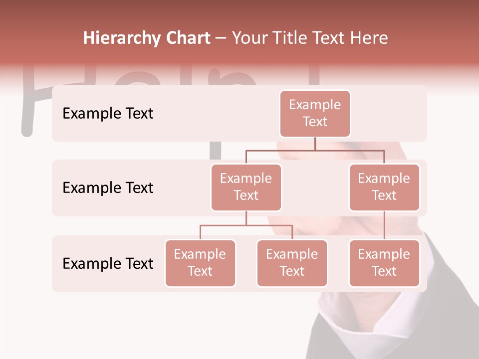 Senior  Assistance Holding Hands PowerPoint Template
