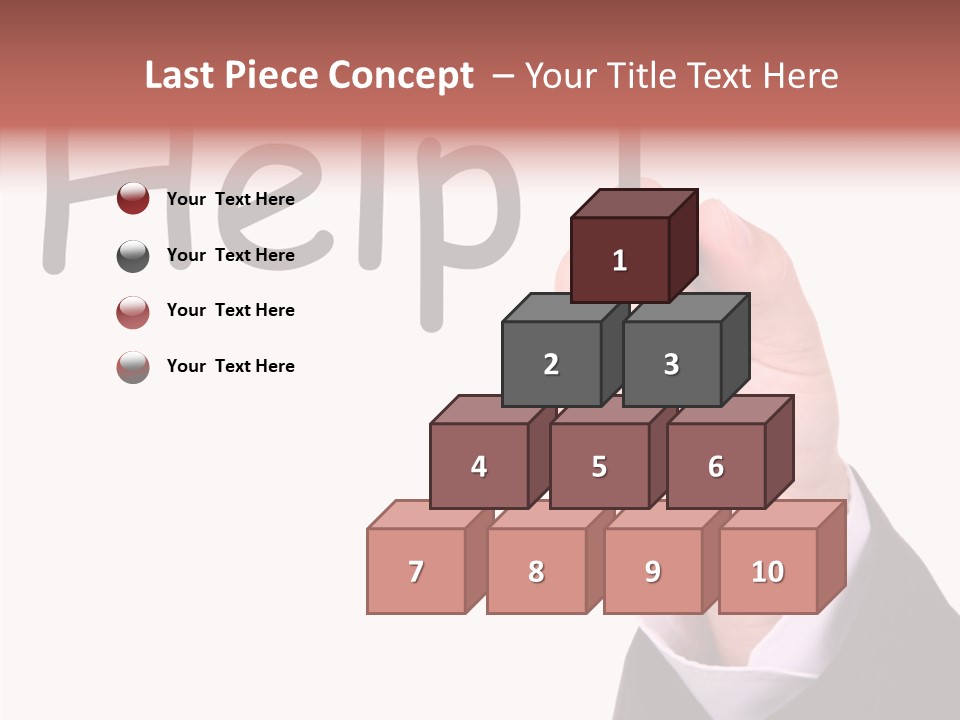 Senior  Assistance Holding Hands PowerPoint Template