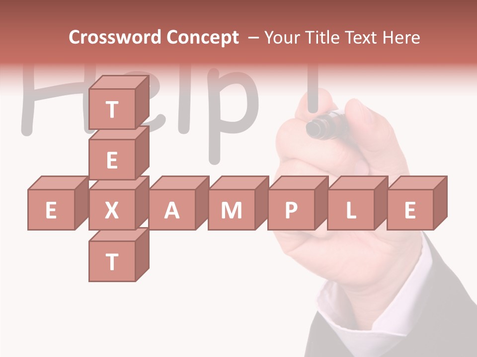 Senior  Assistance Holding Hands PowerPoint Template