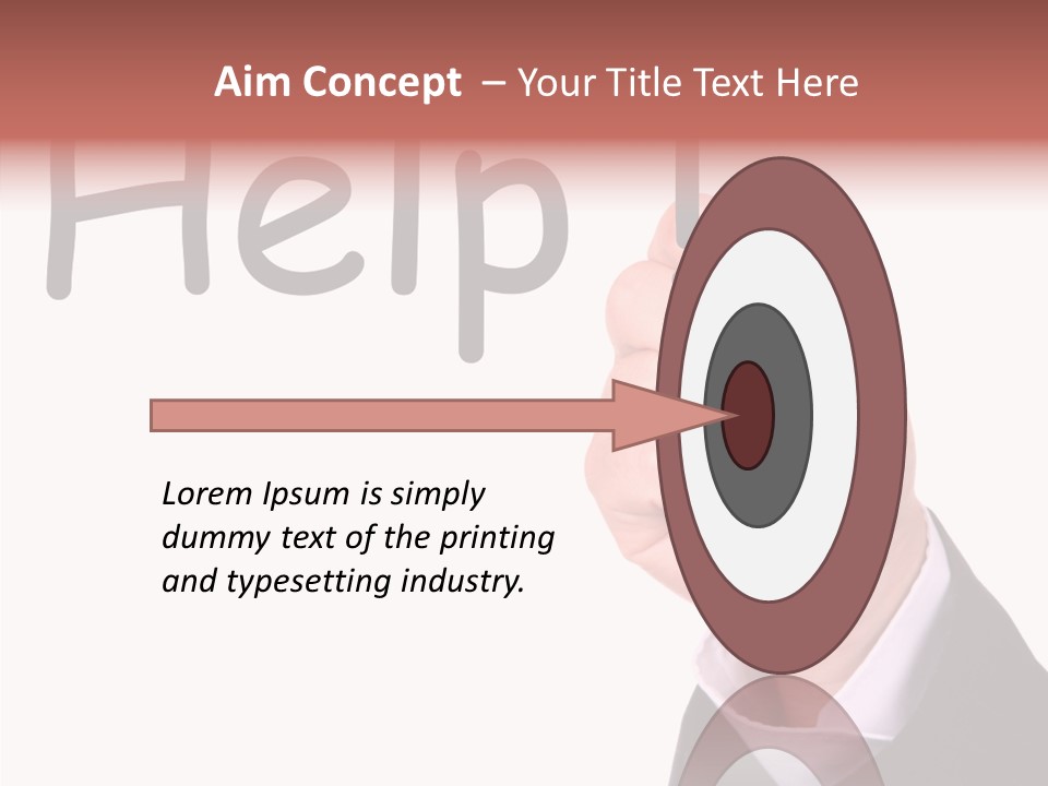 Senior  Assistance Holding Hands PowerPoint Template