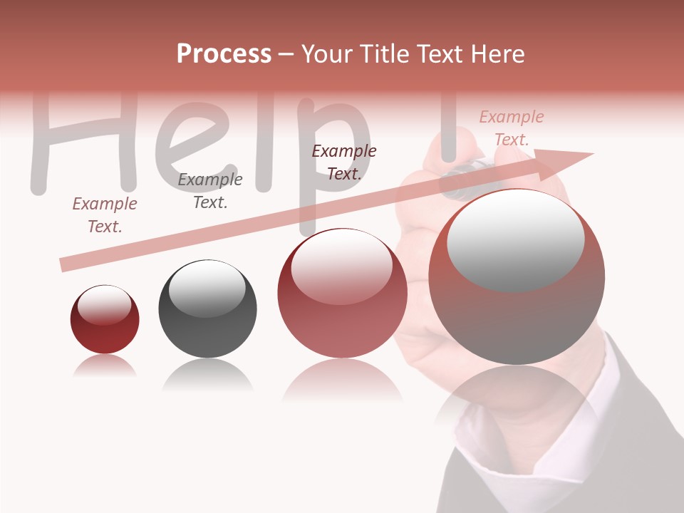 Senior  Assistance Holding Hands PowerPoint Template