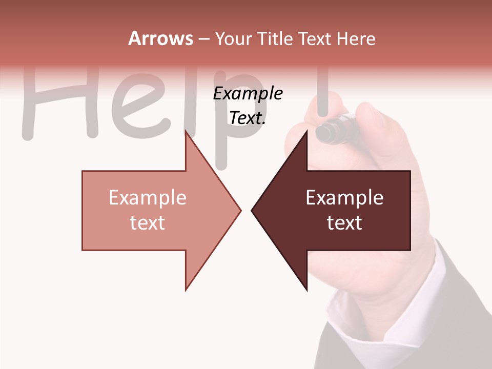 Senior  Assistance Holding Hands PowerPoint Template