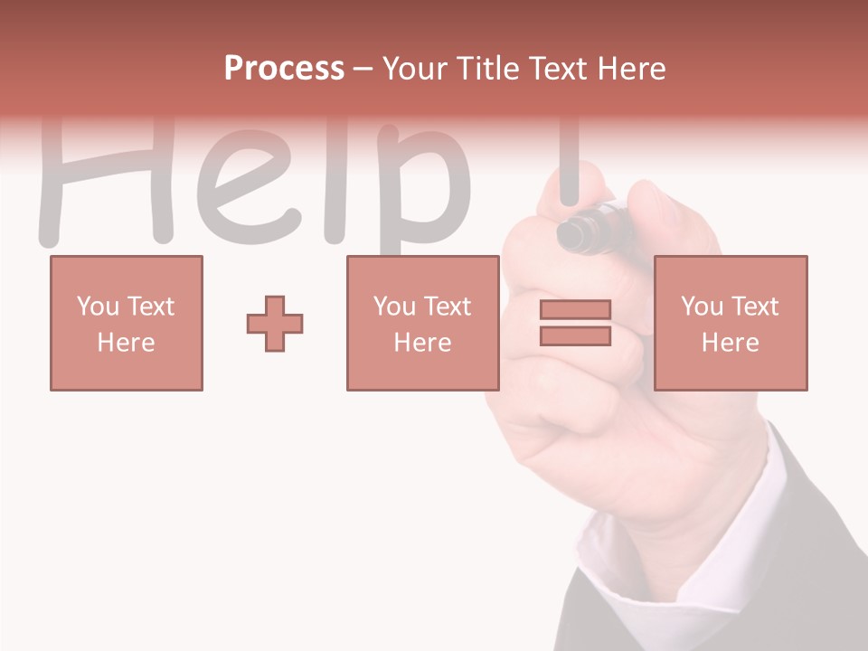 Senior  Assistance Holding Hands PowerPoint Template