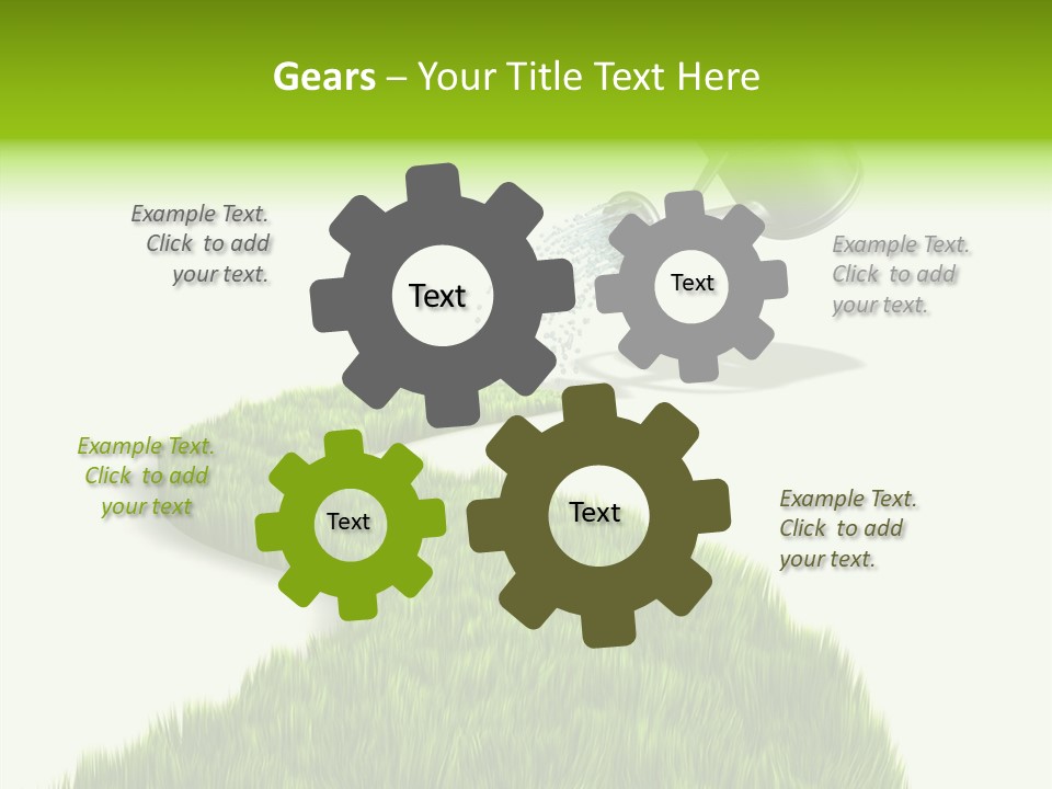 Adult Old Women PowerPoint Template