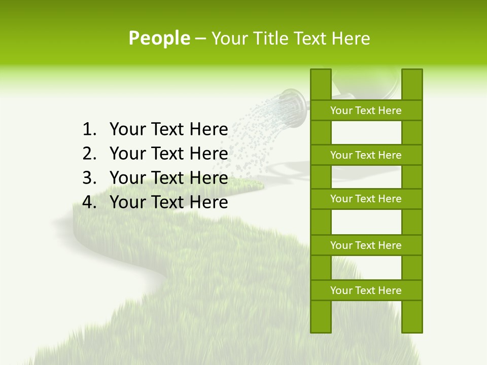 Adult Old Women PowerPoint Template