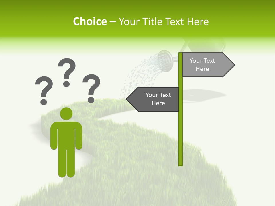 Adult Old Women PowerPoint Template