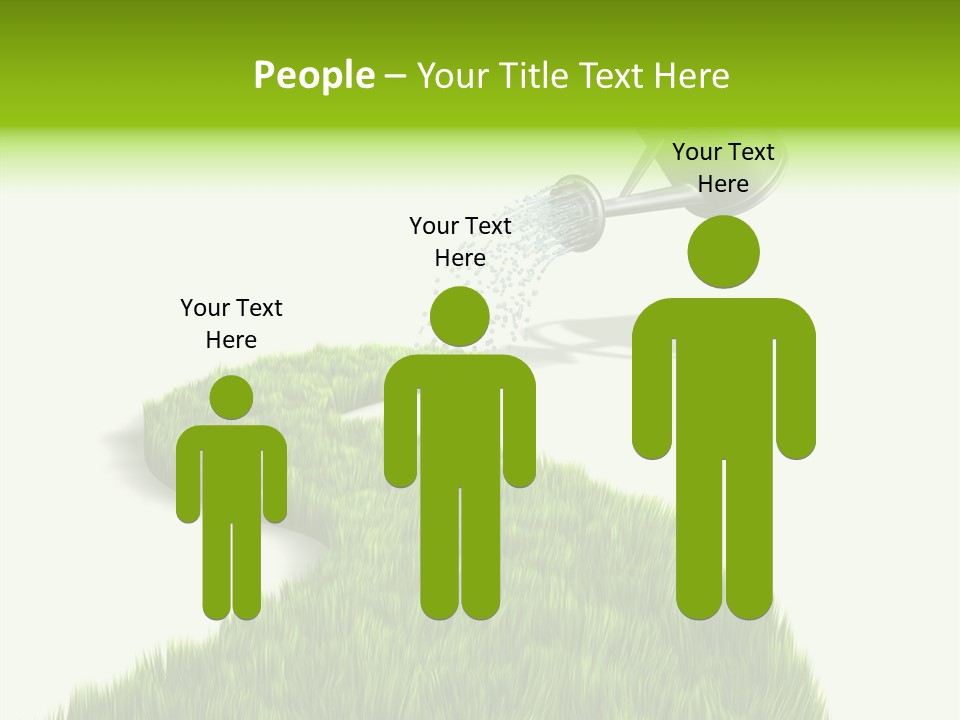 Adult Old Women PowerPoint Template