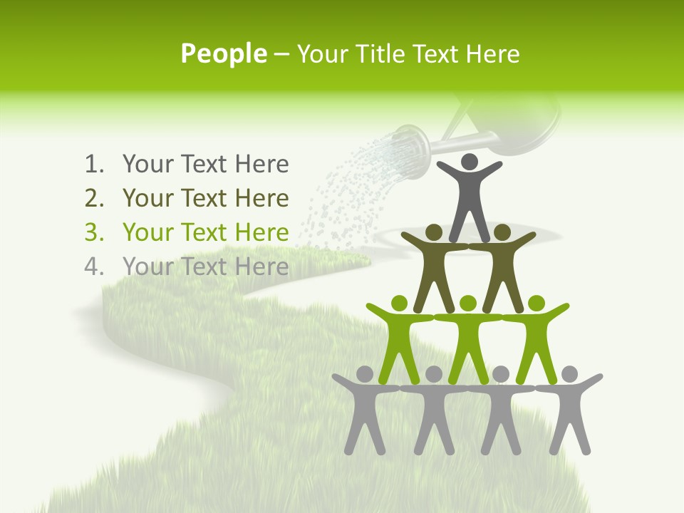 Adult Old Women PowerPoint Template