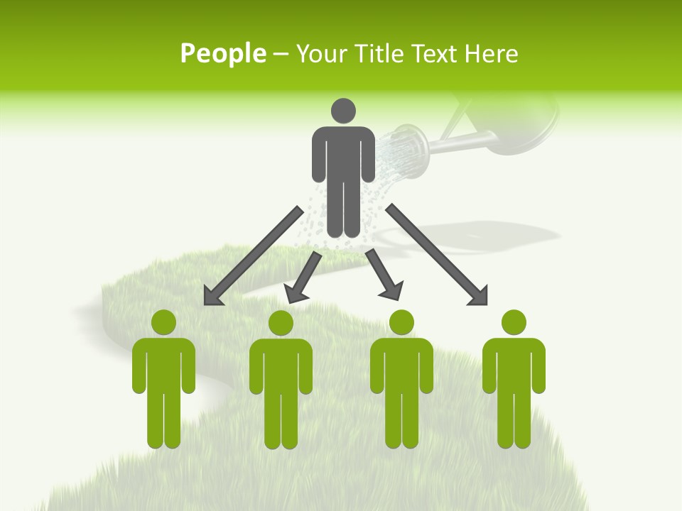 Adult Old Women PowerPoint Template