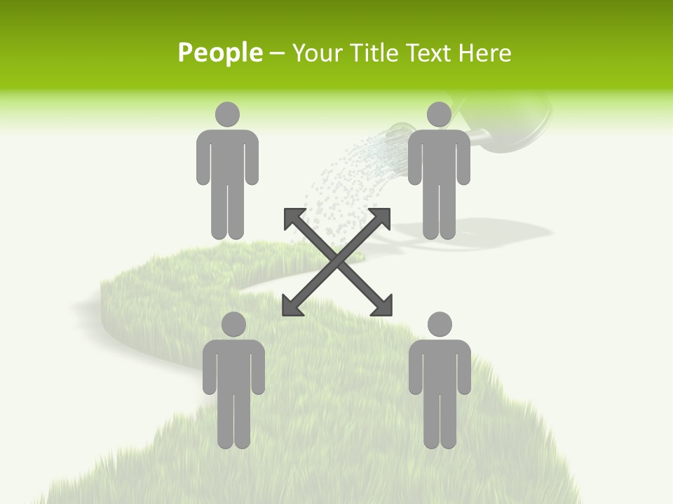 Adult Old Women PowerPoint Template